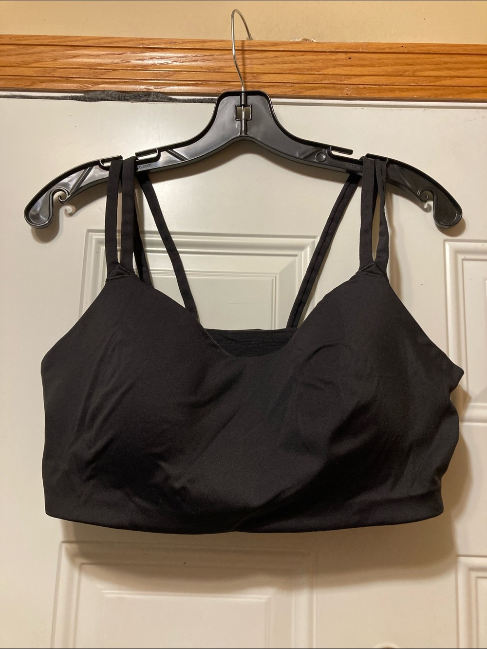 Black Sports Bra‎ XL